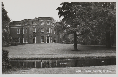 130762 Gezicht op het landhuis De Breul (Driebergseweg 17) te Zeist.